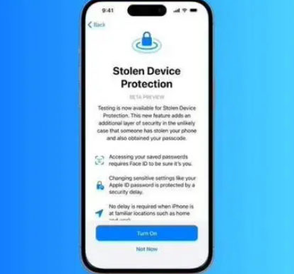 景东苹果授权维修店分享被盗设备保护功能开启方法 