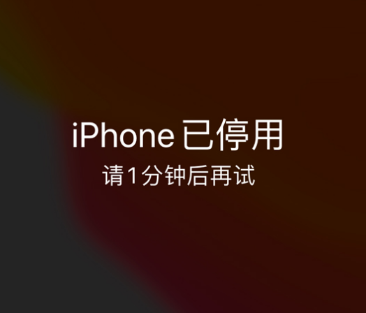 景东苹果手机维修分享:iPhone 显示“不可用”或“已停用”怎么办？还能保留数据吗？ 