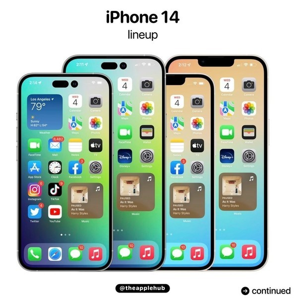 景东苹果14维修分享iPhone 14全家福 