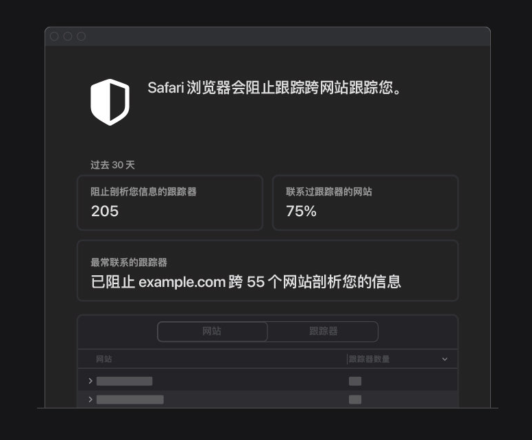 景东苹果手机维修分享如何在 Safari 浏览器中查看和打开隐私报告 