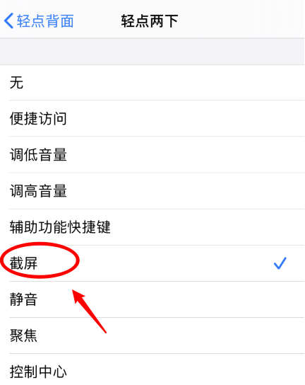 景东苹果手机维修分享iPhone12如何启用双击截屏 